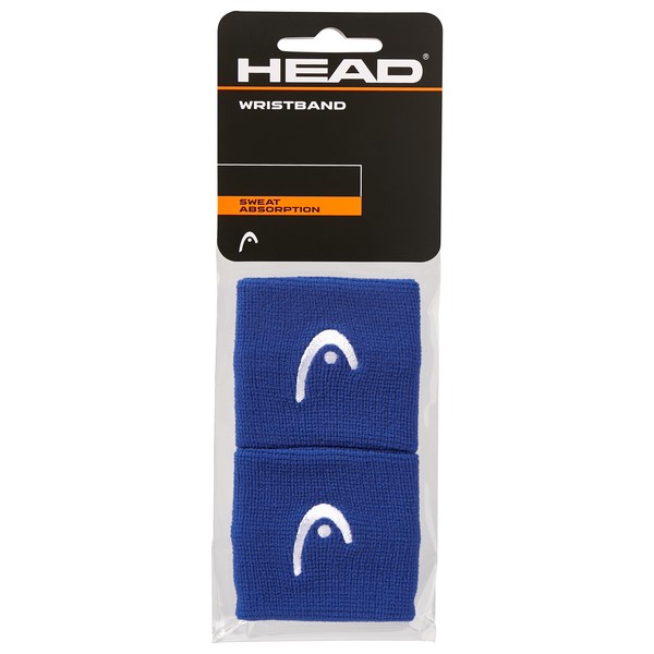 Head Wristband 2.5" 2-Pack Blue